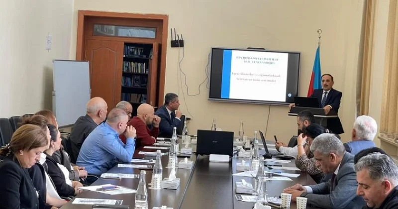 İqtisadiyyat İnstitutunun elmi seminarında Azərbaycan üçün yeni aqrar model təqdim edilib