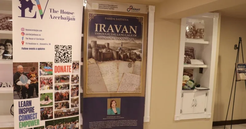Vaşinqtonda “İrəvan tarixi sənədlərin dili ilə” kitabının ingilis dilində nəşrinin təqdimatı olub