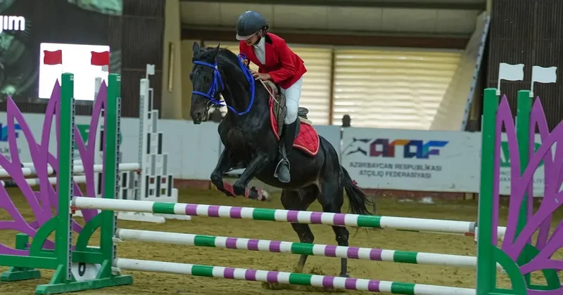 В Баку состоялся чемпионат Азербайджана по конкуру