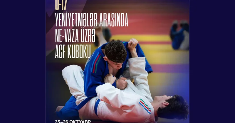 Azərbaycan Cüdo Federasiyasının təşkilatçılığı ilə ne vaza üzrə ACF Kuboku keçiriləcək