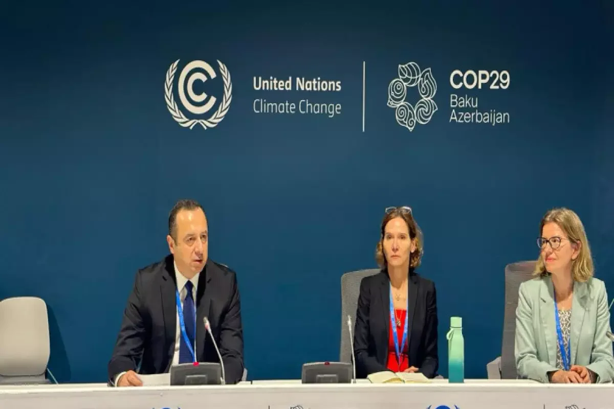 COP29da ekoloji hüquq sahəsində məhkəmə təcrübəsi ilə bağlı panel keçirilib