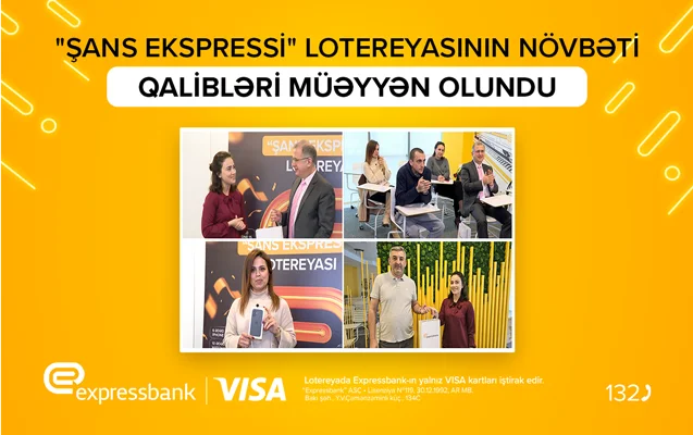 Onlar “Expressbank”dan qiymətli hədiyyələr qazandı Sən də qoşul!