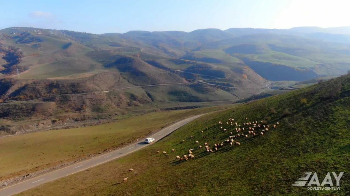 Yeddi yaşayış məntəqəsini birləşdirən yolda təmir işləri yekunlaşdı