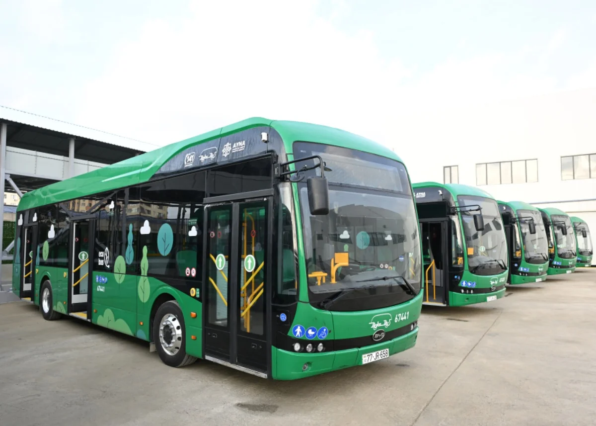 Bakıda tamamilə elektrik mühərrikli avtobuslara keçəcək