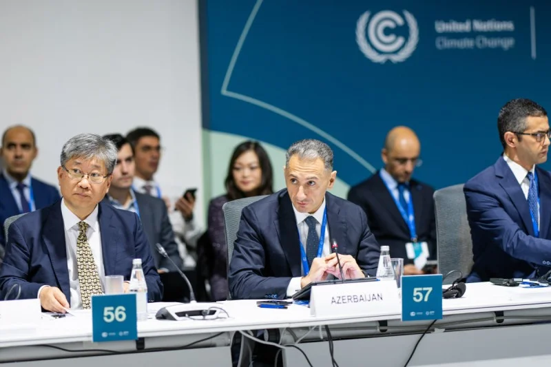 COP29 çərçivəsində “Yaşıl şəhər nəqliyyatı” mövzusunda nazirlərin yüksəksəviyyəli dəyirmi masası keçirilib