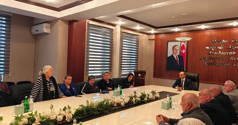 Nəsiminin yeni başçısı fəaliyyətinə şəhid ailələri ilə görüşlə başlayıb