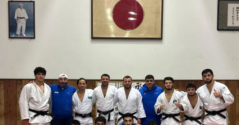 Сборная Азербайджана по дзюдо проводит учебно тренировочный сбор в Японии