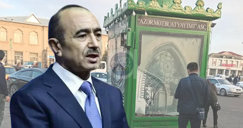 Əli Həsənova məxsus köşklər yığışdırılır? Foto