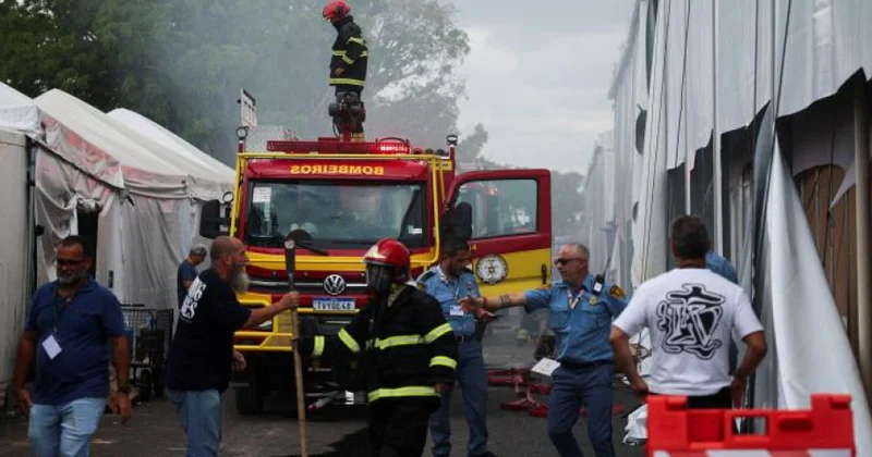 COP30 un keçirildiyi ərazidə yanğın baş verib
