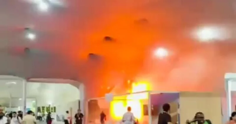 На конференции ООН по климату в Бразилии произошел пожар