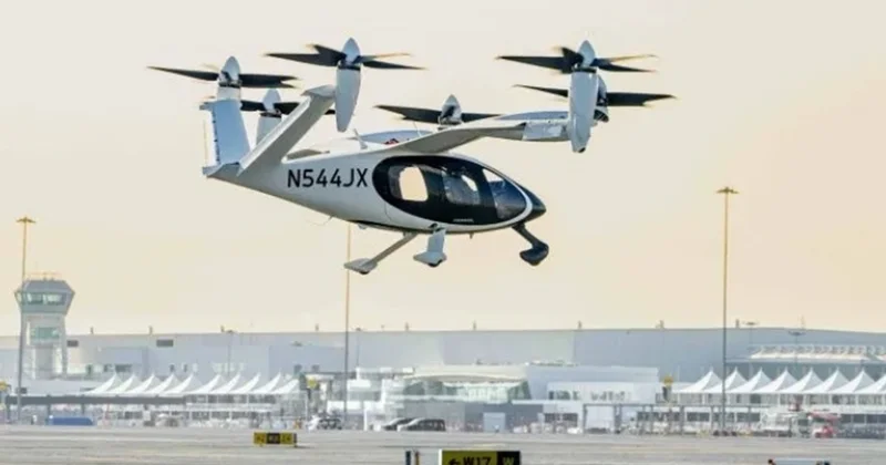 Hava taksisi sınaqdan keçdi KONKRET