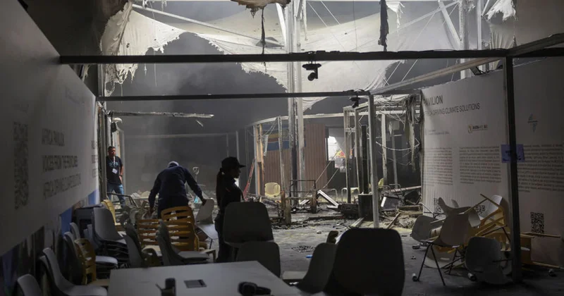 Пожар и срочная эвакуация на COP30