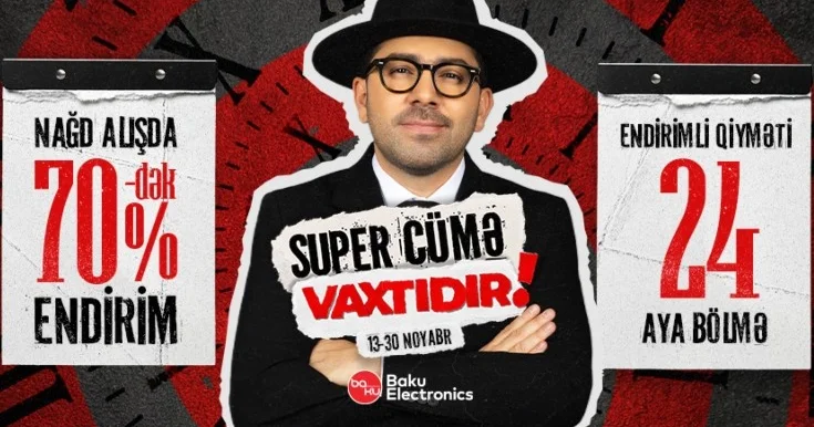 Baku Electronics də Super Cümə başladı!