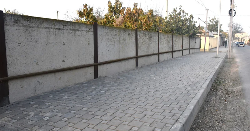 İmişlidə yeni piyada səkiləri inşa olundu Fotolar