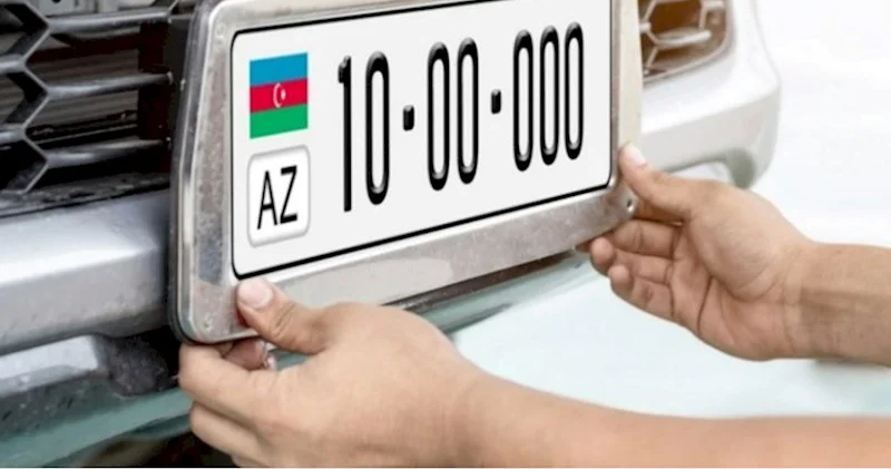 Avtomobil nömrələrində dəyişiklik: Bu işarə ləğv edildi