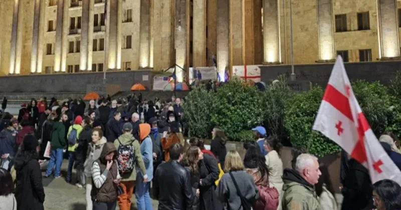 Tbilisidə keçirilən aksiyada 13 nəfər saxlanılıb