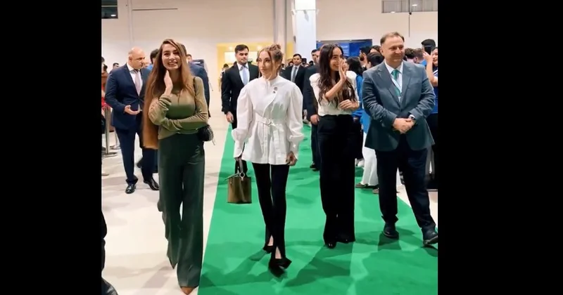 Лейла Алиева поделилась кадрами с фестиваля STEAM Азербайджан Minval Politika