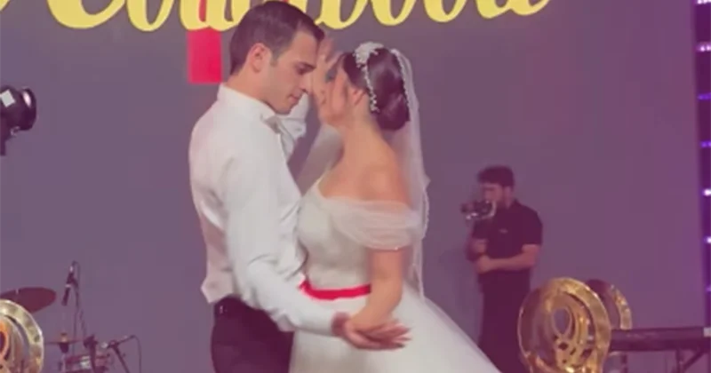 Sənan və Aygünün toyundan Video