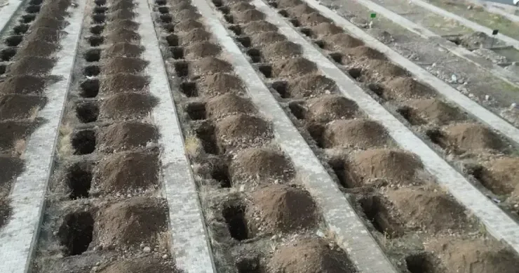 Diqqət çəkən HAZIRLIQ: Təcili 500 məzar qazıldı