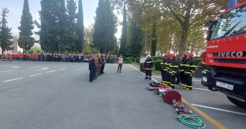 FHN in Aran Regional Mərkəzi mülki müdafiə məşqləri keçirib