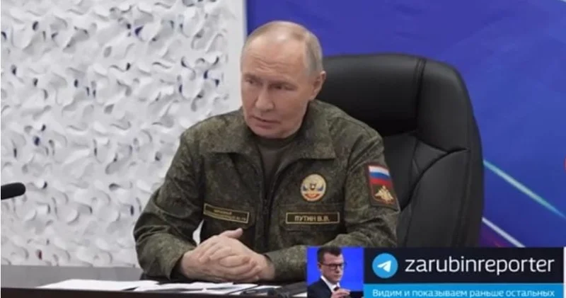 Putin yenidən həmin formanı geyindi