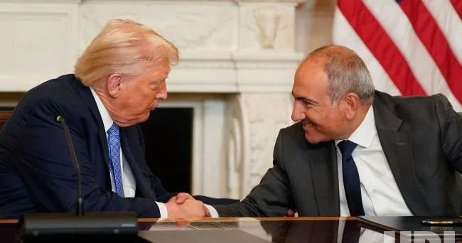 Paşinyanla Trampla ABŞ şirkətinin Ermənistana 500 mln. dollarlıq investisiya ayırmasını müzakirə etməsindən danışdı...