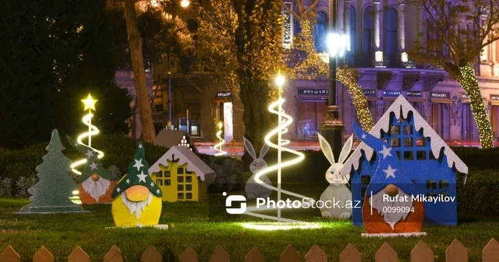 Стало известно, когда в Баку начнется подготовка к Новому году