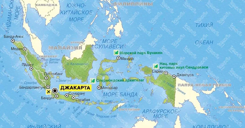 Мощное землетрясение в Индонезии