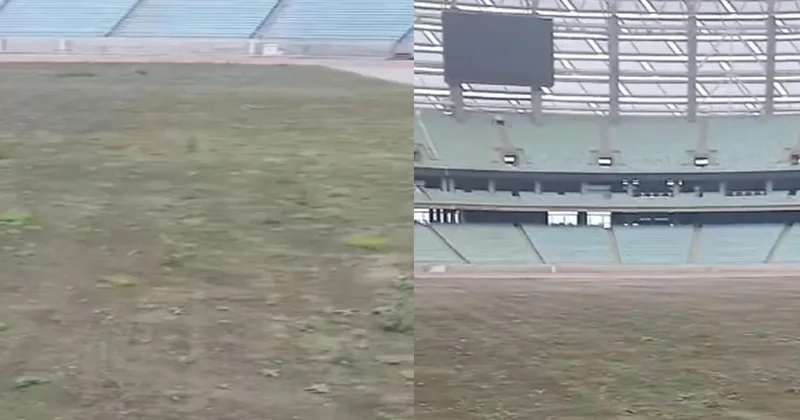 Bakı Olimpiya Stadionunun ot örtüyünün vəziyyəti barədə AÇIQLAMA
