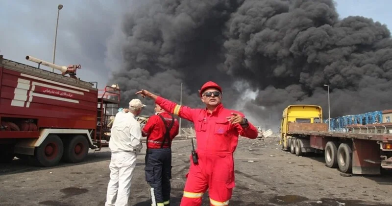 Venesuela neft zavodunda partlayış olub Video