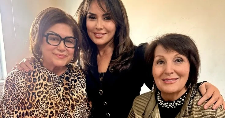 Televiziyanın canlı korifeyləri bir arada Foto