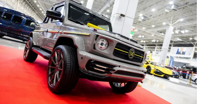 Moskvada uşaqlar üçün yeni Gelandewagen sərgiləndi FOTO