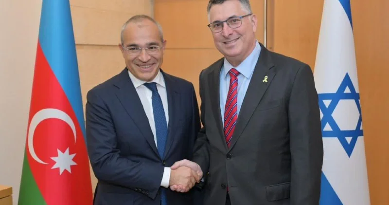 Джаббаров побывал на встрече с главой МИД Израиля ФОТО