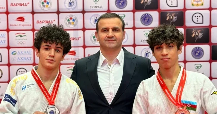 Две медали для Азербайджана на юношеском Кубке Азии по дзюдо