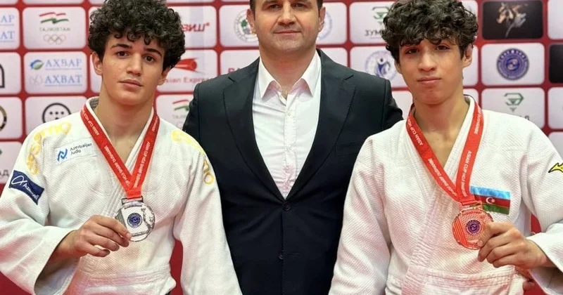 Cüdoçularımız Asiya Kubokunda iki medal qazanıb FOTO