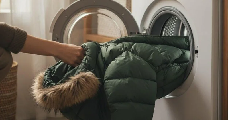 Paltaryuyana cəmi üç damla əlavə edin: Gödəkçəniz ilk günkü kimi olacaq