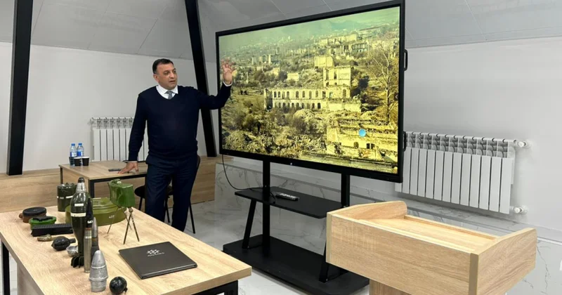 BDU tələbələri işğaldan azad olunmuş bölgələrdə minatəmizləmə işləri ilə bağlı məlumatlandırılıb