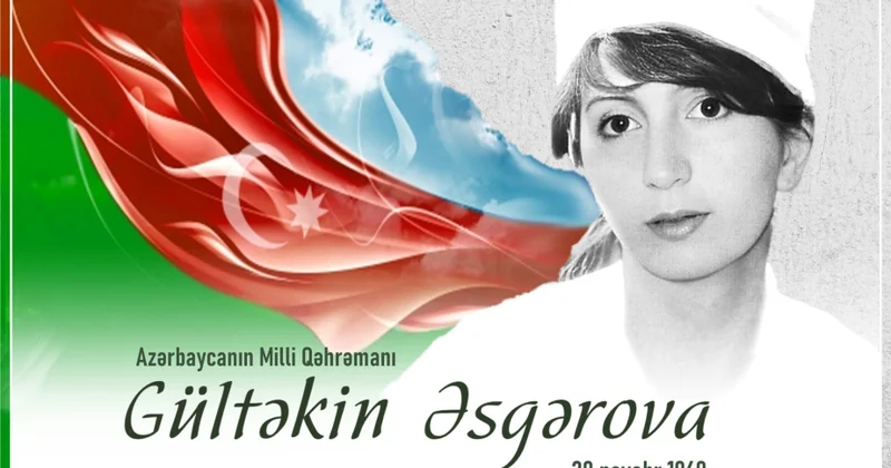 Azərbaycanın Milli Qəhrəmanı Gültəkin Əsgərovanın xatirəsi anılıb