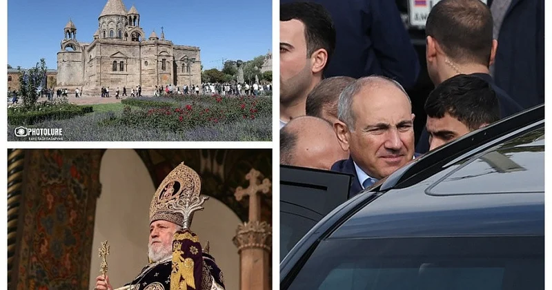 Пашинян заявил о продолжении процесса освобождения Первопрестольного Святого Эчмиадзина