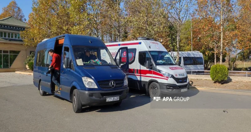 Ağdərənin Vəngli və Həsənriz kəndlərinə növbəti köç yola salınıb FOTO