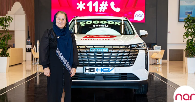 В лотерее Nar, полной эмоций, очередной победитель получил ключи от нового автомобиля