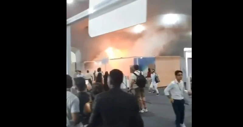 На COP30 произошел пожар Minval Politika