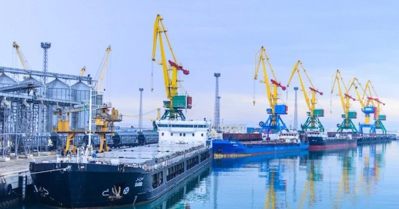 Trans Xəzər marşrutu ilə taxıl ixracı üç dəfə artıb