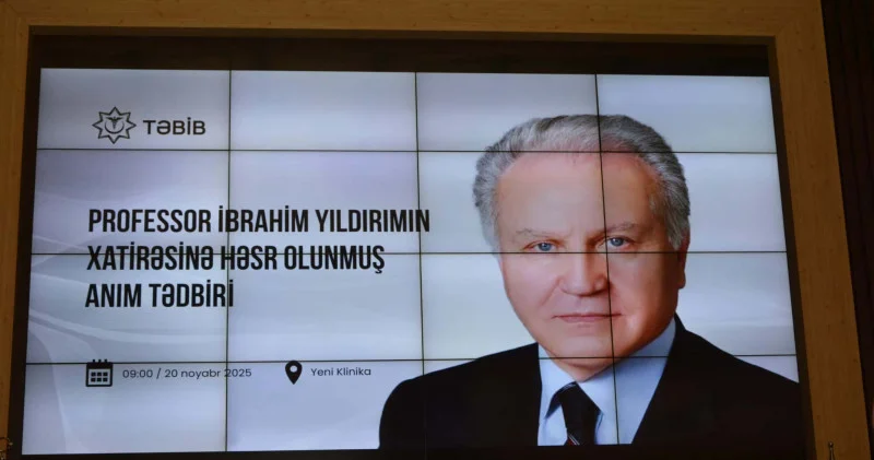 Professor İbrahim Yıldırımın xatirəsi anıldı