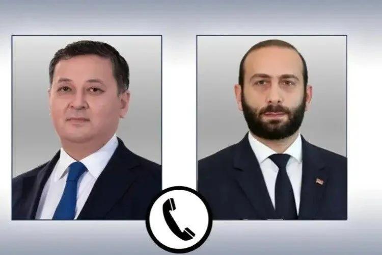 Ermənistan və Qazaxıstan XİN başçıları arasında telefon danışığı olub