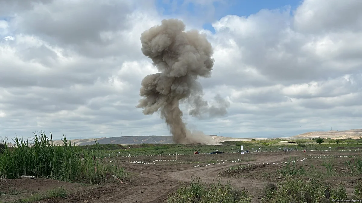 Военнослужащий азербайджанской армии подорвался на мине