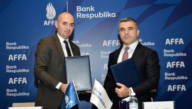 Bank Respublika və AFFA arasında sponsorluq müqaviləsi imzalandı