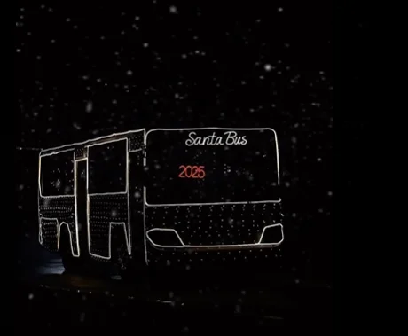 Bakıda maraqlı TƏŞƏBBÜS: 2025ə aparan “Santa Bus” VİDEO