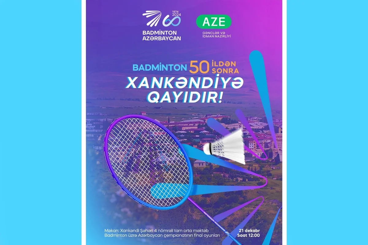 Azərbaycan idmanında tarixi hadisə: Badminton çempionatı Xankəndidə İdman və Biz