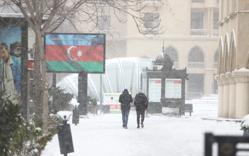 Sabah Azərbaycana qış gəlir